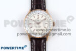 Navitimer 1 RG 41mm TF 1:1 Best Edition White Bezel White Dial on Brown Leather Strap A2824