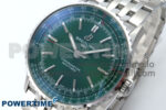 Navitimer 1 SS 41mm TF 1:1 Best Edition SS Bezel Green Dial on SS Bracelet A2824 - Image 3