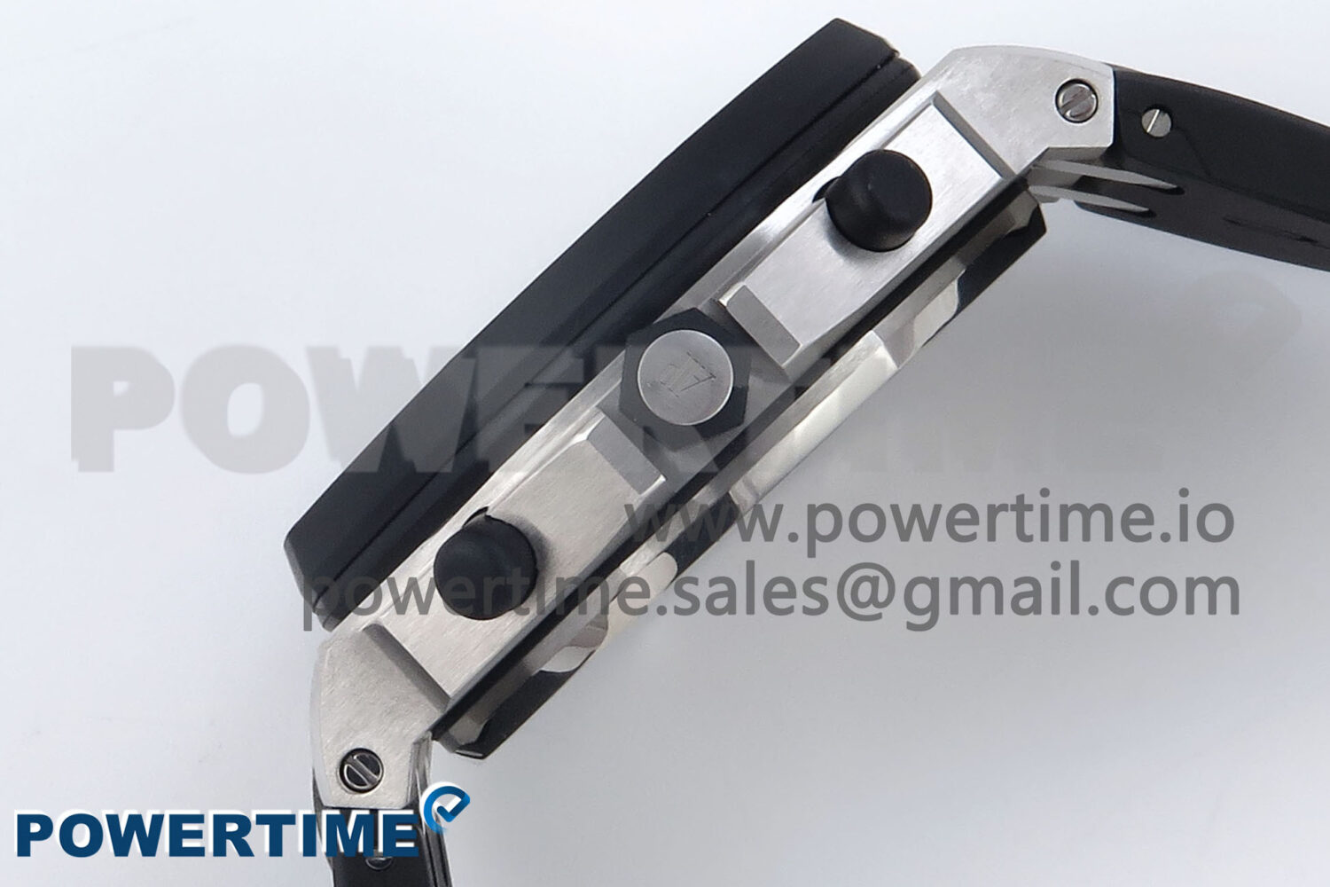 Royal Oak Offshore 42mm Rubberclad SS TKF 1:1 Best Edition Black/White Dial on Black Rubber Strap A3126 - Image 7