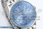 Navitimer 1 SS 41mm TF 1:1 Best Edition SS Bezel Ice Blue Dial on SS Bracelet A2824 - Image 2