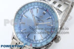 Navitimer 1 SS 41mm TF 1:1 Best Edition SS Bezel Ice Blue Dial on SS Bracelet A2824 - Image 3