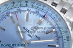 Navitimer 1 SS 41mm TF 1:1 Best Edition SS Bezel Ice Blue Dial on SS Bracelet A2824 - Image 4