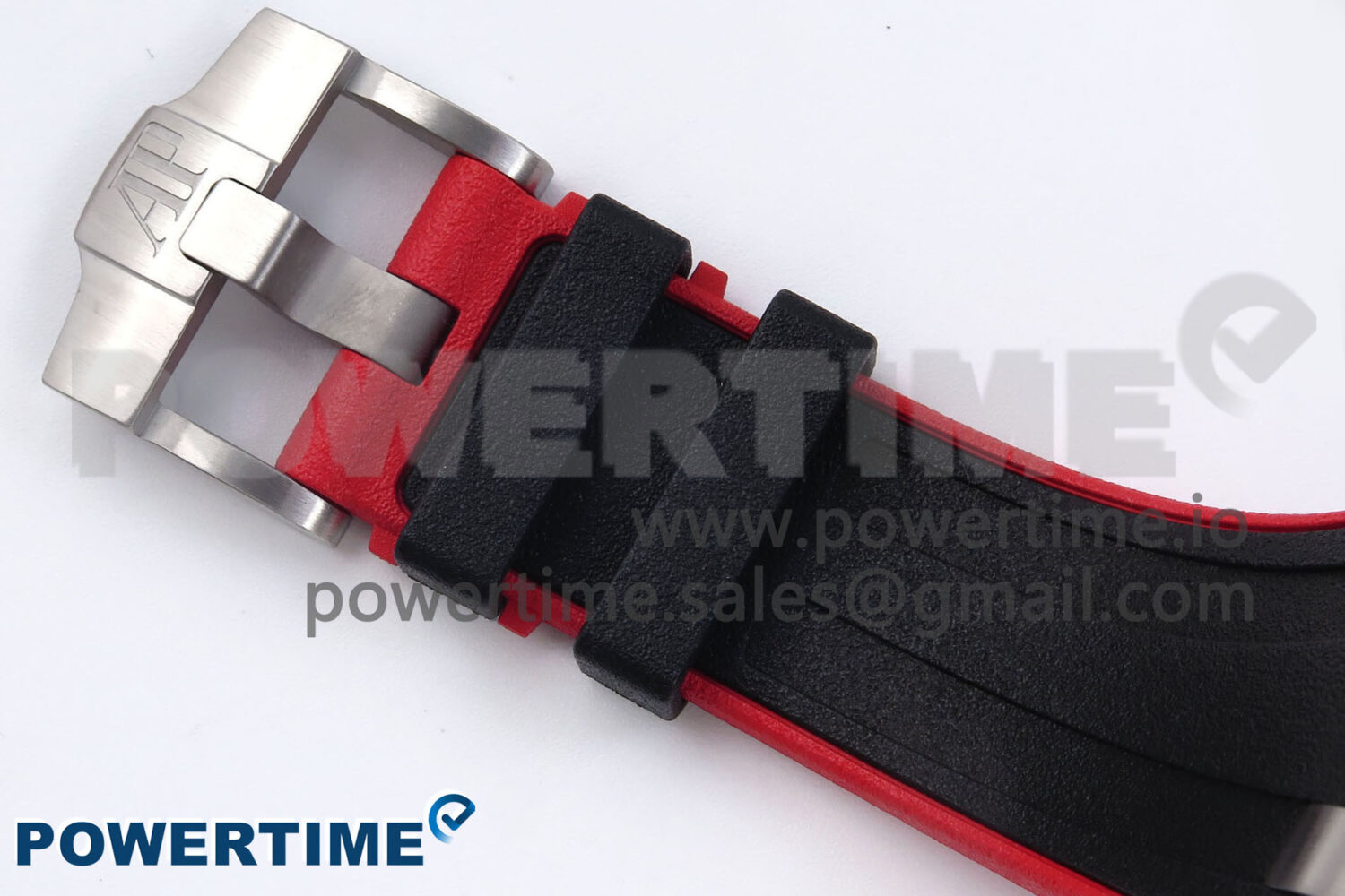 Royal Oak Offshore 44mm Black Themes SS TKF 1:1 Best Edition Black Dial on Black/Red Rubber Strap A3126 - Image 13