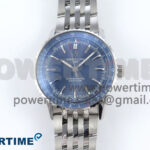 Navitimer 1 SS 41mm TF 1:1 Best Edition SS Bezel Blue Dial on SS Bracelet A2824