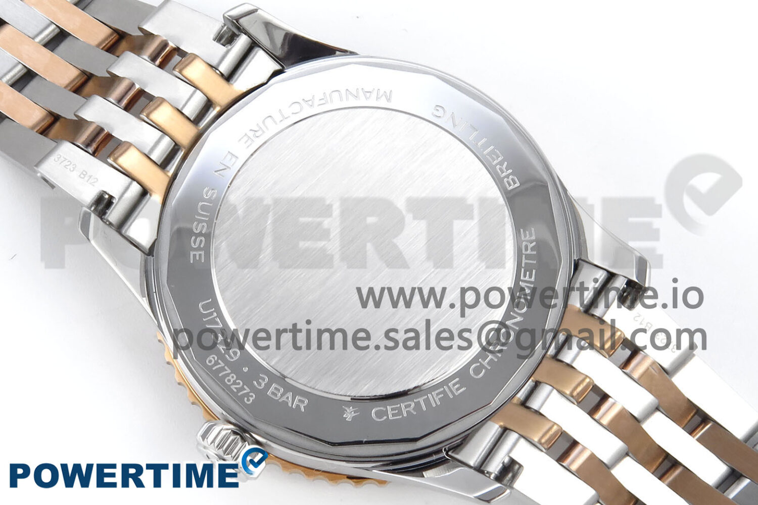 Navitimer 1 RG 41mm TF 1:1 Best Edition SS Bezel White Dial on SS Bracelet A2824 - Image 8
