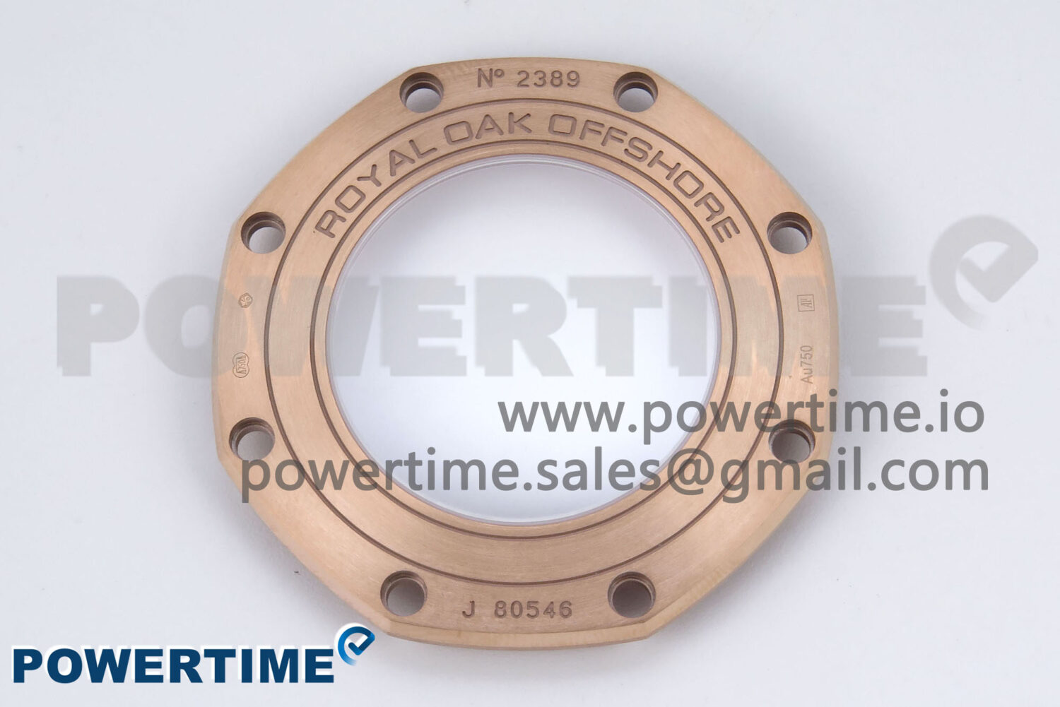 Royal Oak Offshore 44mm RG TKF 1:1 Best Edition Black Dial on Black Rubber Strap A3126 - Image 11