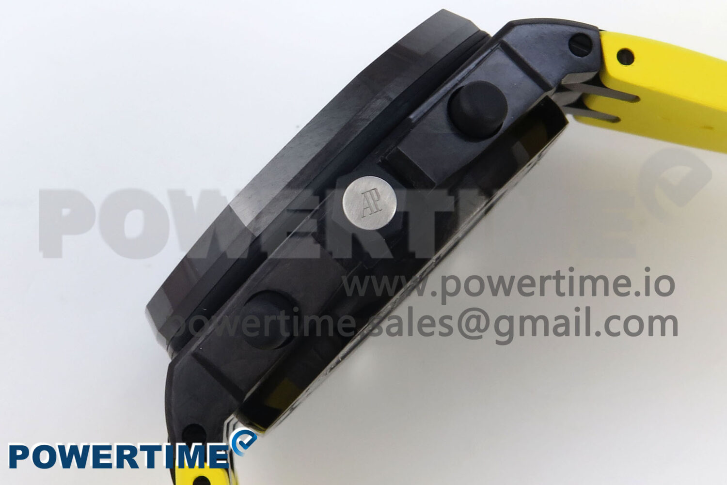 Royal Oak Offshore 44mm SS TKF 1:1 Best Edition Black/Yellow Dial on Yellow Rubber Strap A3126 - Image 7