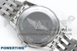 Navitimer 1 SS 38mm TF 1:1 Best Edition White Bezel Blue Dial on SS Bracelet A2824 - Image 8