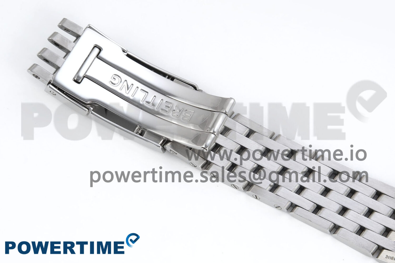 Navitimer 1 SS 38mm TF 1:1 Best Edition White Bezel Blue Dial on SS Bracelet A2824 - Image 14