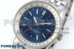 Navitimer 1 SS 38mm TF 1:1 Best Edition White Bezel Blue Dial on SS Bracelet A2824 - Image 3