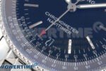 Navitimer 1 SS 38mm TF 1:1 Best Edition Black Bezel Black Dial on SS Bracelet A2824 - Image 5