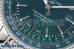 Navitimer 1 SS 41mm TF 1:1 Best Edition SS Bezel Green Dial on SS Bracelet A2824 - Image 5