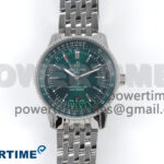 Navitimer 1 SS 41mm TF 1:1 Best Edition SS Bezel Green Dial on SS Bracelet A2824
