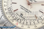 Navitimer 1 SS 41mm TF 1:1 Best Edition SS Bezel White Dial on SS Bracelet A2824 - Image 5