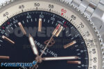 Navitimer 1 SS 41mm TF 1:1 Best Edition White Bezel Black Dial on SS Bracelet A2824 - Image 4