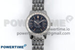 Navitimer 1 SS 41mm TF 1:1 Best Edition White Bezel Black Dial on SS Bracelet A2824