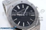 Royal Oak 41mm 15510 SS TKF 1:1 Best Edition Black Dial on SS Bracelet SA4302 Super Clone - Image 2