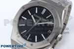 Royal Oak 41mm 15510 SS TKF 1:1 Best Edition Black Dial on SS Bracelet SA4302 Super Clone - Image 3