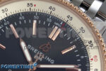 Navitimer 1 RG 41mm TF 1:1 Best Edition SS Bezel Gray Dial on SS Bracelet A2824 - Image 4