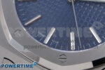 Royal Oak 41mm 15510 SS TKF 1:1 Best Edition Blue Dial on SS Bracelet SA4302 Super Clone - Image 5