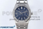 Royal Oak 41mm 15510 SS TKF 1:1 Best Edition Blue Dial on SS Bracelet SA4302 Super Clone