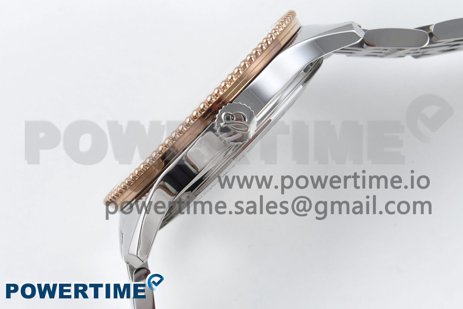 Navitimer 1 RG 41mm TF 1:1 Best Edition SS Bezel White Dial on SS Bracelet A2824 - Image 7