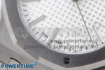 Royal Oak 41mm 15510 SS TKF 1:1 Best Edition White Dial on SS Bracelet SA4302 Super Clone - Image 5