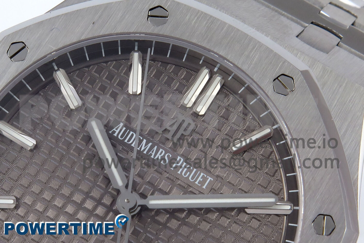 Royal Oak 41mm 15500 SS TKF 1:1 Best Edition Gray Dial on SS Bracelet SA4302 Super Clone - Image 4
