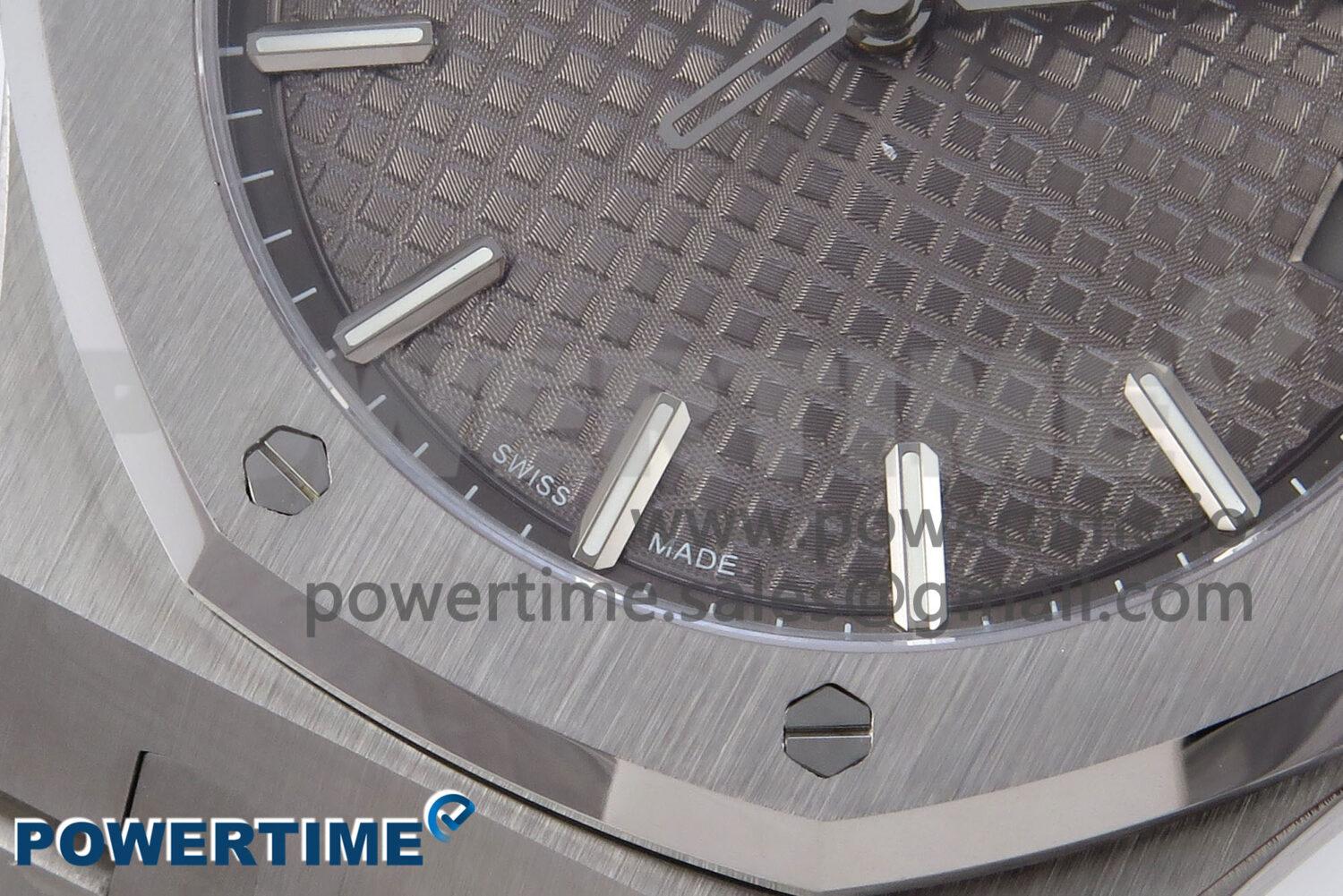 Royal Oak 41mm 15500 SS TKF 1:1 Best Edition Gray Dial on SS Bracelet SA4302 Super Clone - Image 5