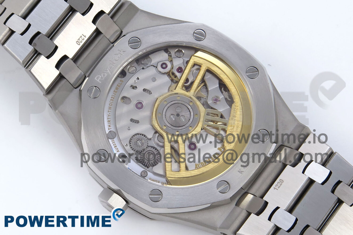 Royal Oak 41mm 15510 SS TKF 1:1 Best Edition Black Dial on SS Bracelet SA4302 Super Clone - Image 8