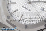 Royal Oak 41mm 15400 SS TKF 1:1 Best Edition White Dial on SS Bracelet SA4302 Super Clone - Image 5