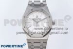 Royal Oak 41mm 15400 SS TKF 1:1 Best Edition White Dial on SS Bracelet SA4302 Super Clone