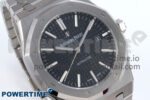 Royal Oak 41mm 15400 SS TKF 1:1 Best Edition Black Dial on SS Bracelet SA4302 Super Clone - Image 2