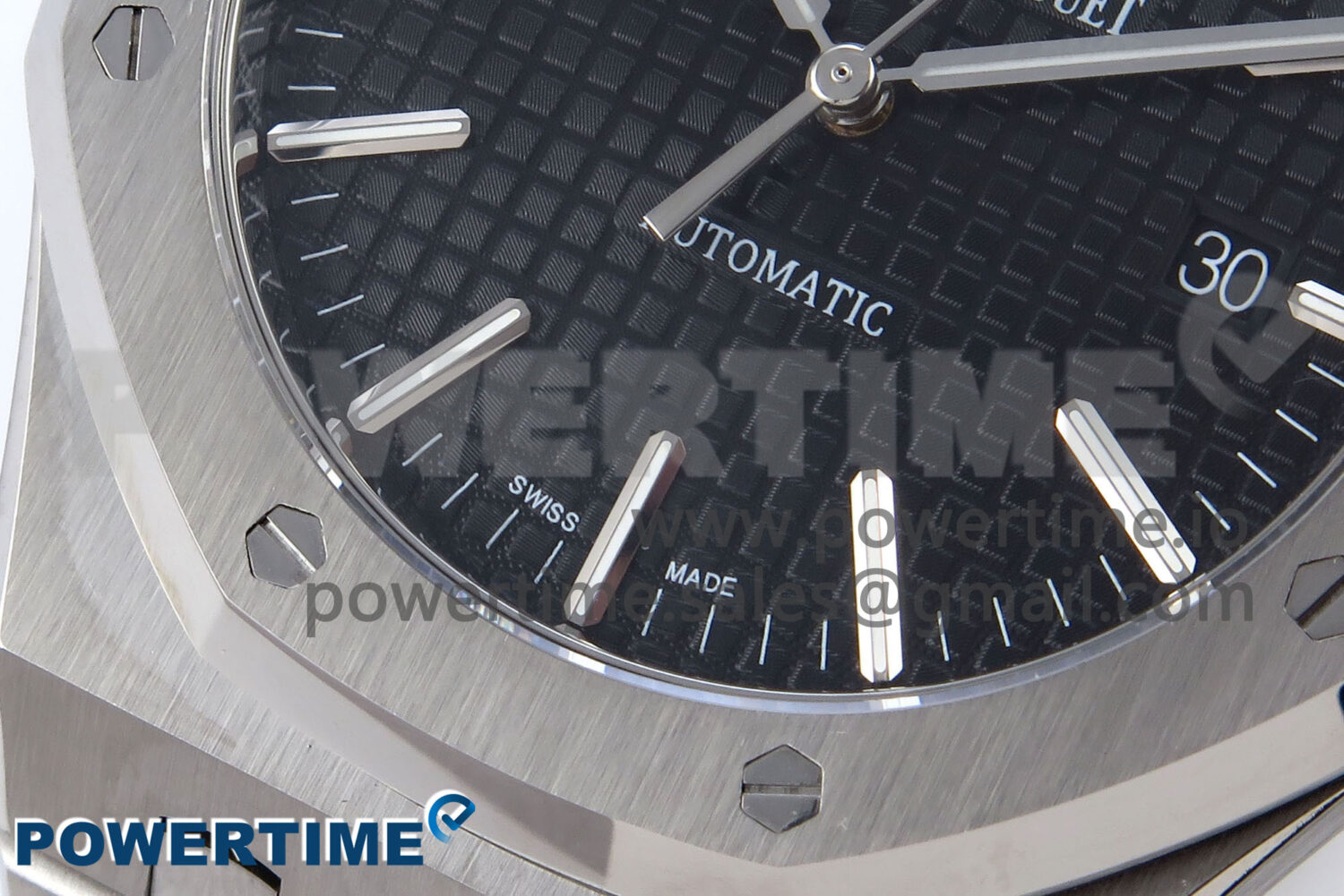 Royal Oak 41mm 15400 SS TKF 1:1 Best Edition Black Dial on SS Bracelet SA4302 Super Clone - Image 5