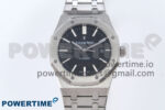 Royal Oak 41mm 15400 SS TKF 1:1 Best Edition Black Dial on SS Bracelet SA4302 Super Clone