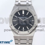 Royal Oak 41mm 15400 SS TKF 1:1 Best Edition Black Dial on SS Bracelet SA4302 Super Clone
