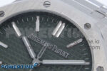 Royal Oak 41mm 15510 SS TKF 1:1 Best Edition Green Dial on SS Bracelet SA4302 Super Clone - Image 4