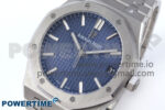 Royal Oak 41mm 15510 SS TKF 1:1 Best Edition Blue Dial on SS Bracelet SA4302 Super Clone - Image 3