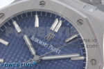 Royal Oak 41mm 15510 SS TKF 1:1 Best Edition Blue Dial on SS Bracelet SA4302 Super Clone - Image 4