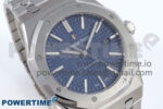 Royal Oak 41mm 15400 SS TKF 1:1 Best Edition Blue Dial on SS Bracelet SA4302 Super Clone - Image 2