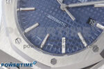 Royal Oak 41mm 15400 SS TKF 1:1 Best Edition Blue Dial on SS Bracelet SA4302 Super Clone - Image 3