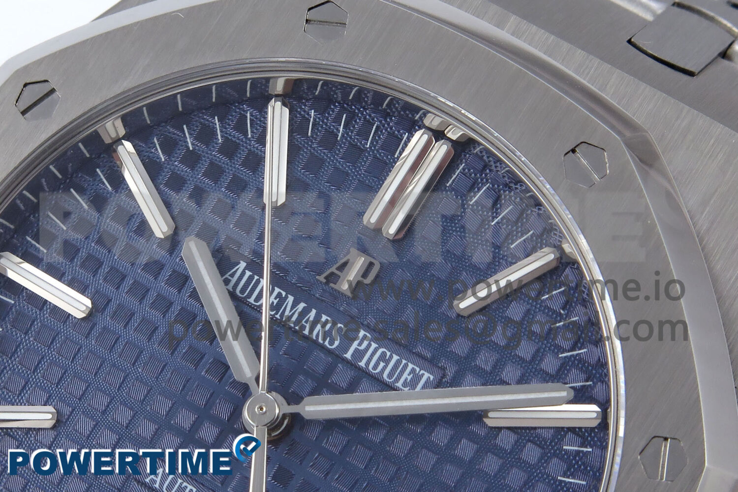 Royal Oak 41mm 15400 SS TKF 1:1 Best Edition Blue Dial on SS Bracelet SA4302 Super Clone - Image 4