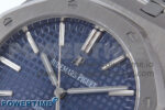 Royal Oak 41mm 15400 SS TKF 1:1 Best Edition Blue Dial on SS Bracelet SA4302 Super Clone - Image 4