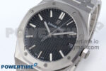 Royal Oak 41mm 15510 SS TKF 1:1 Best Edition Black Dial on SS Bracelet SA4302 Super Clone - Image 3