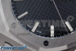 Royal Oak 41mm 15510 SS TKF 1:1 Best Edition Black Dial on SS Bracelet SA4302 Super Clone - Image 5