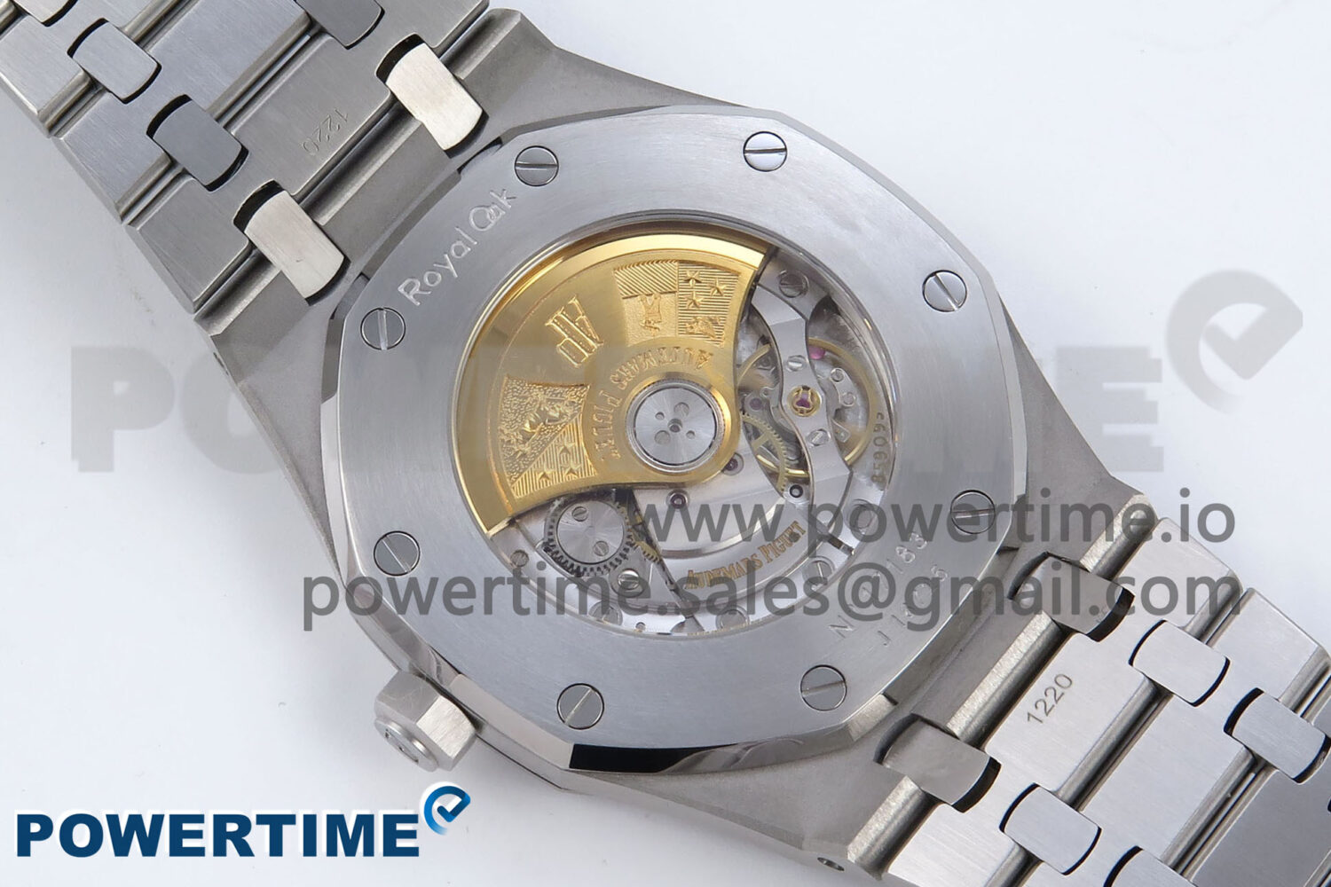 Royal Oak 41mm 15400 SS TKF 1:1 Best Edition Black Dial on SS Bracelet SA4302 Super Clone - Image 8