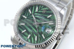 DateJust 36 126234 EWEF 1:1 Best Edition Green Leaf Stick Dial on Oyster Bracelet A3235 - Image 3