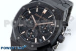 Royal Oak Chrono 26240 Black Ceramic APSF 1:1 Best Edition on Ceramic Bracelet SA4401 Super Clone - Image 3