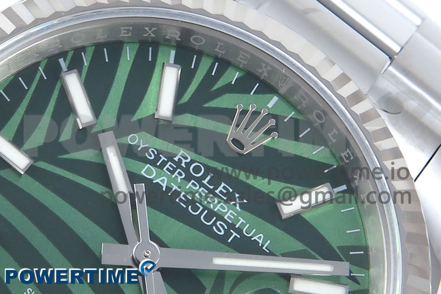 DateJust 36 126234 EWEF 1:1 Best Edition Green Leaf Stick Dial on Oyster Bracelet A3235 - Image 4