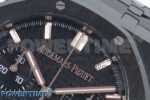 Royal Oak Chrono 26240 Black Ceramic APSF 1:1 Best Edition on Ceramic Bracelet SA4401 Super Clone - Image 4